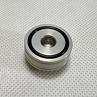 VAC - Premium Aluminium Cabinet Feet - 27MM Dia. x 15MM Height (1 Pcs.) - ACF27M-S