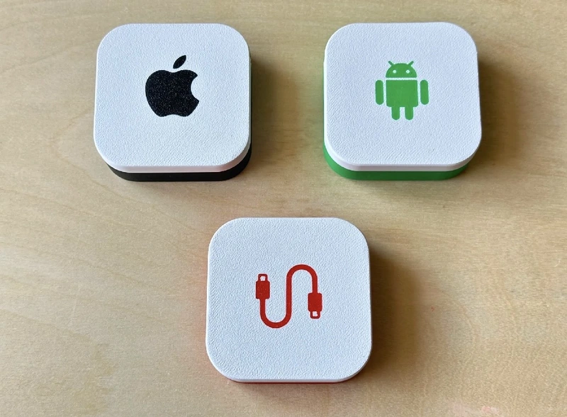 Icon-Based Cable Storage Box