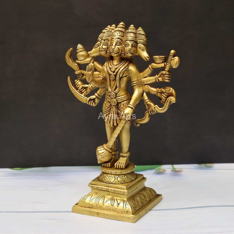 Panchamukhi Hanuman 10 Inch Height