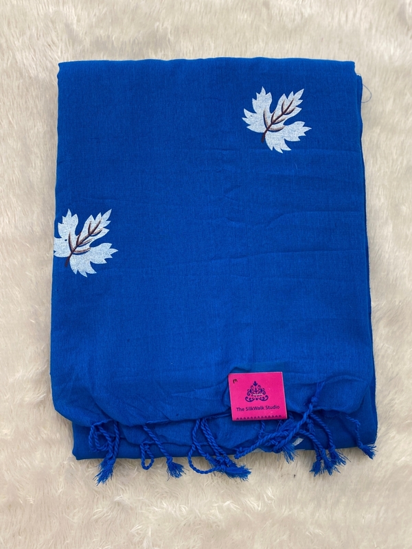 Veeksha - Handloom Cotton Sarees (Leaves) SWS105