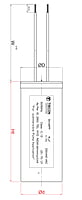 Tibcon 60 MFD 440 V Capacitor for Submersible Pump
