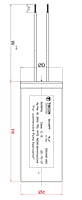 Tibcon 80 MFD 440 V Capacitor for Submersible Pump