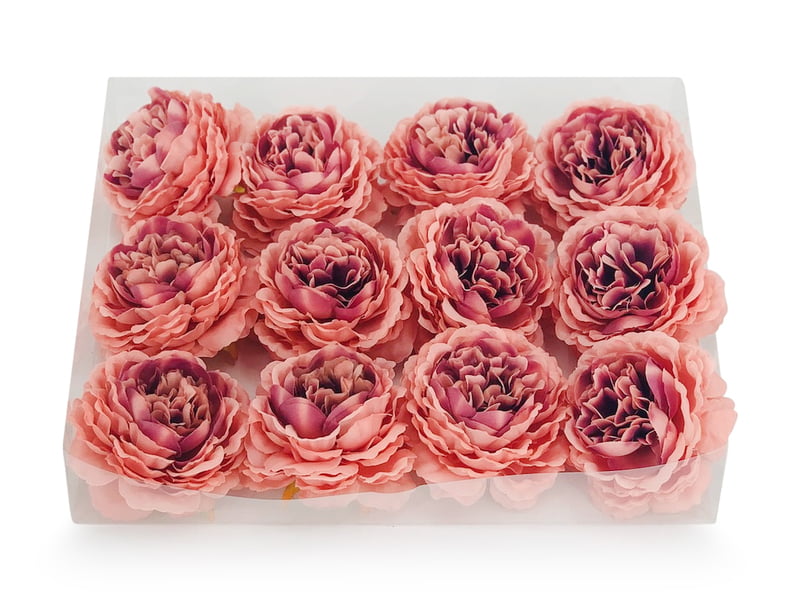 Ornate Peony - Peach with hints of Burgundy