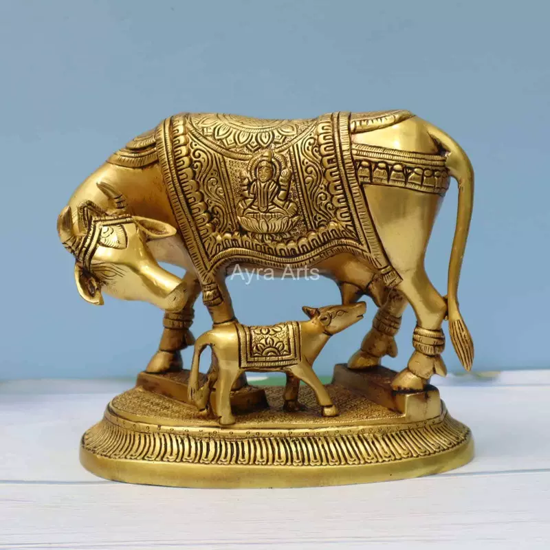 Cow And Calf 6.5 Inch Height