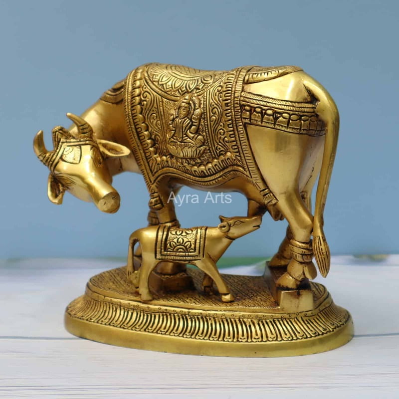 Cow And Calf 6.5 Inch Height