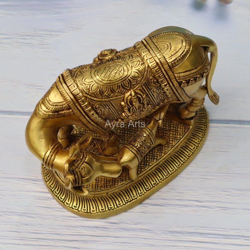 Cow And Calf 6.5 Inch Height