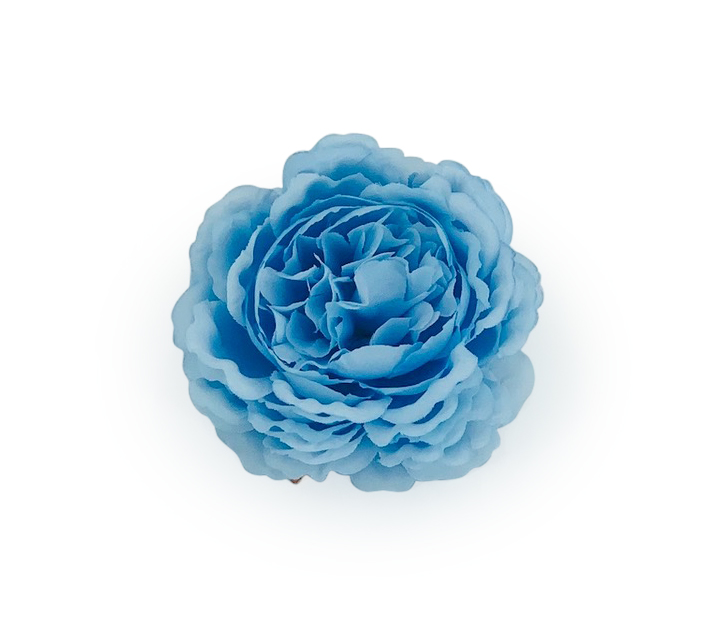 Ornate Peony-Sky Blue