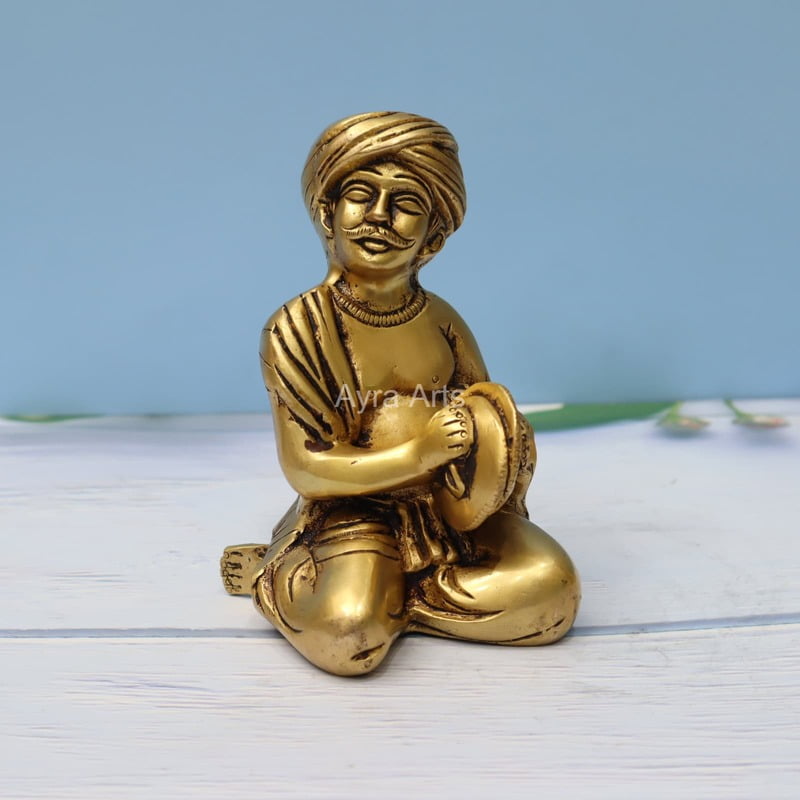 Farmer Musical Set Of 5 Pieces - 5 Inch Height