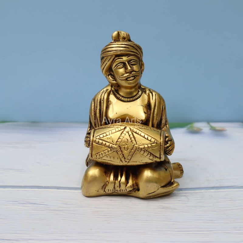 Farmer Musical Set Of 5 Pieces - 5 Inch Height