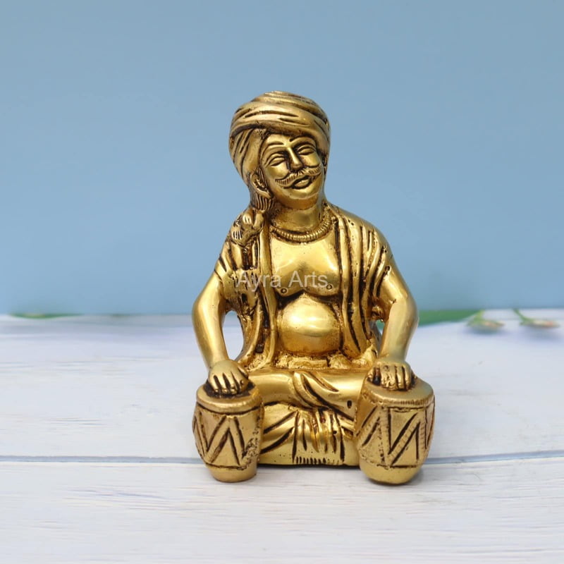 Farmer Musical Set Of 5 Pieces - 5 Inch Height