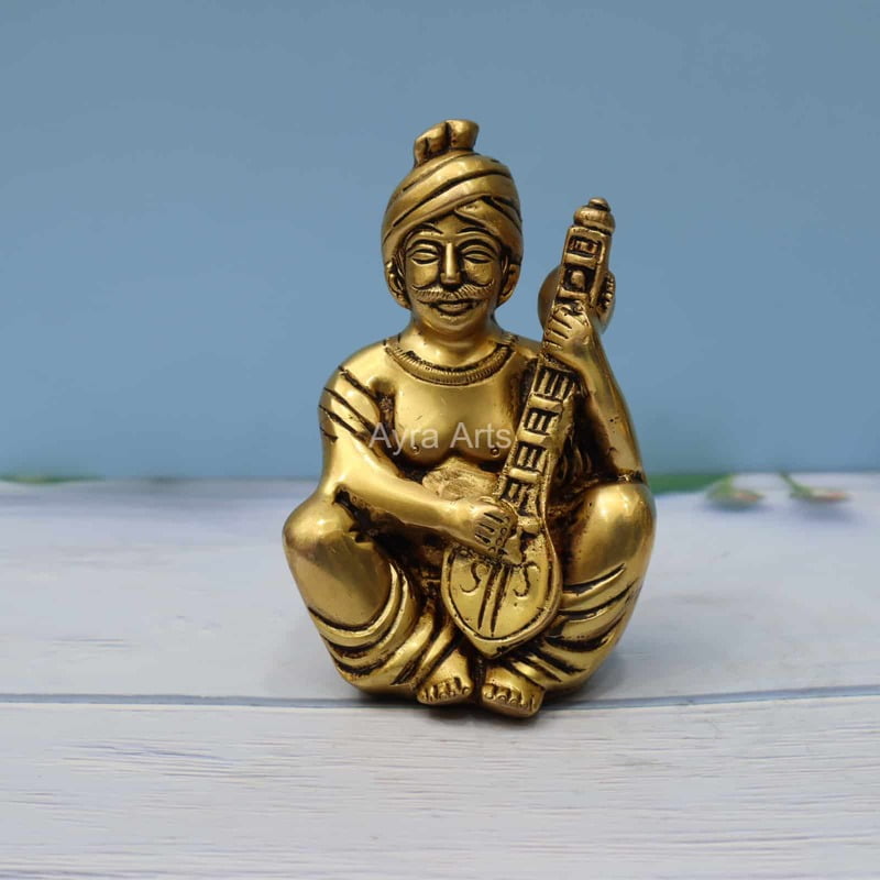 Farmer Musical Set Of 5 Pieces - 5 Inch Height