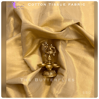 RAW SILK FABRIC PER METER 44