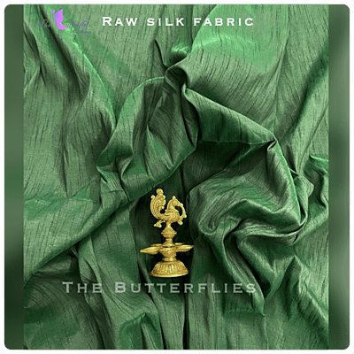 RAW SILK FABRIC PER METER 43