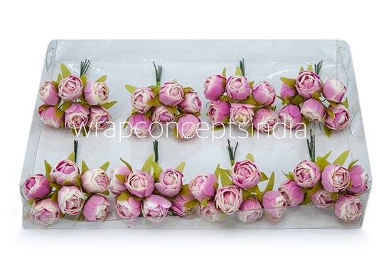 White & Lilac Close Peony