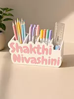 Personalised Name Pen & Pencil Stand for Kids