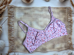 6 Printed T-shirt bra combo