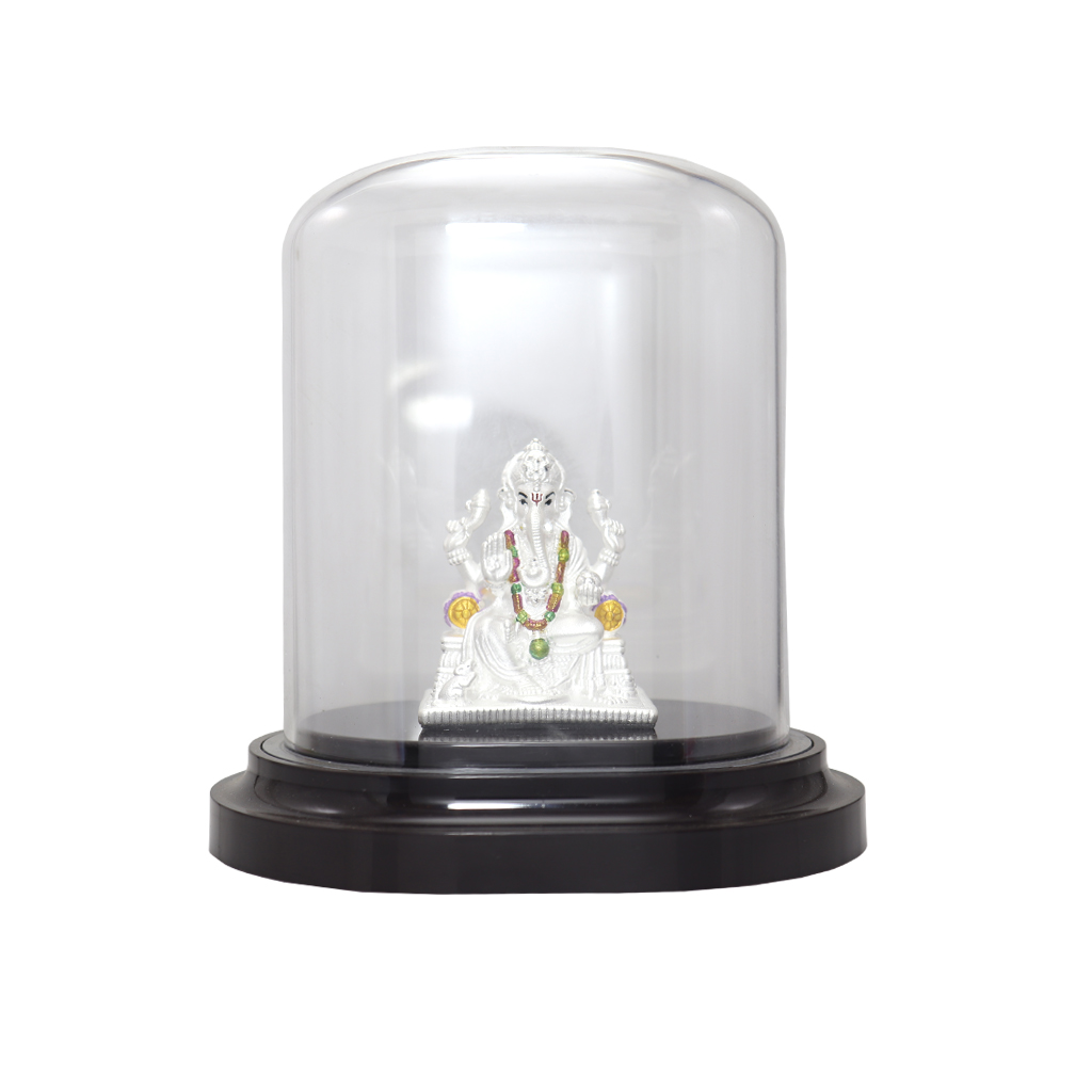 999 Pure Silver Vinayagar Idol