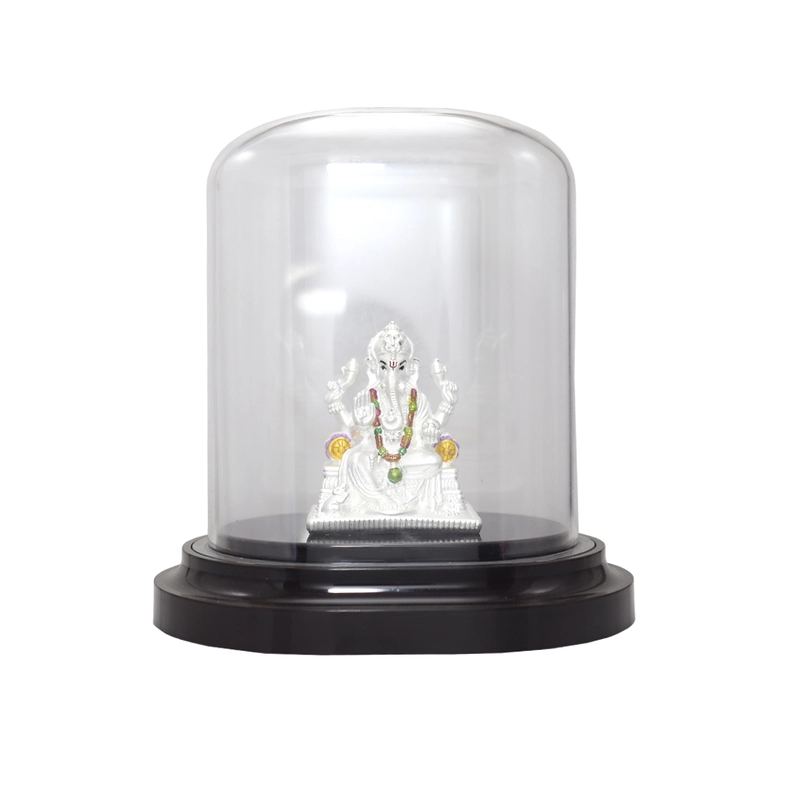 999 Pure Silver Vinayagar Idol