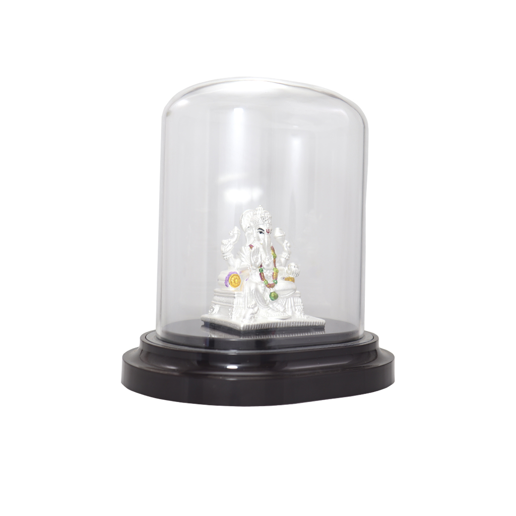 999 Pure Silver Vinayagar Idol