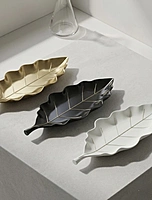 Elegant Leaf Shaped Storage Tray