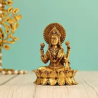 Premium Light Weight Lakshmi Devi Idol 3.8 Inch