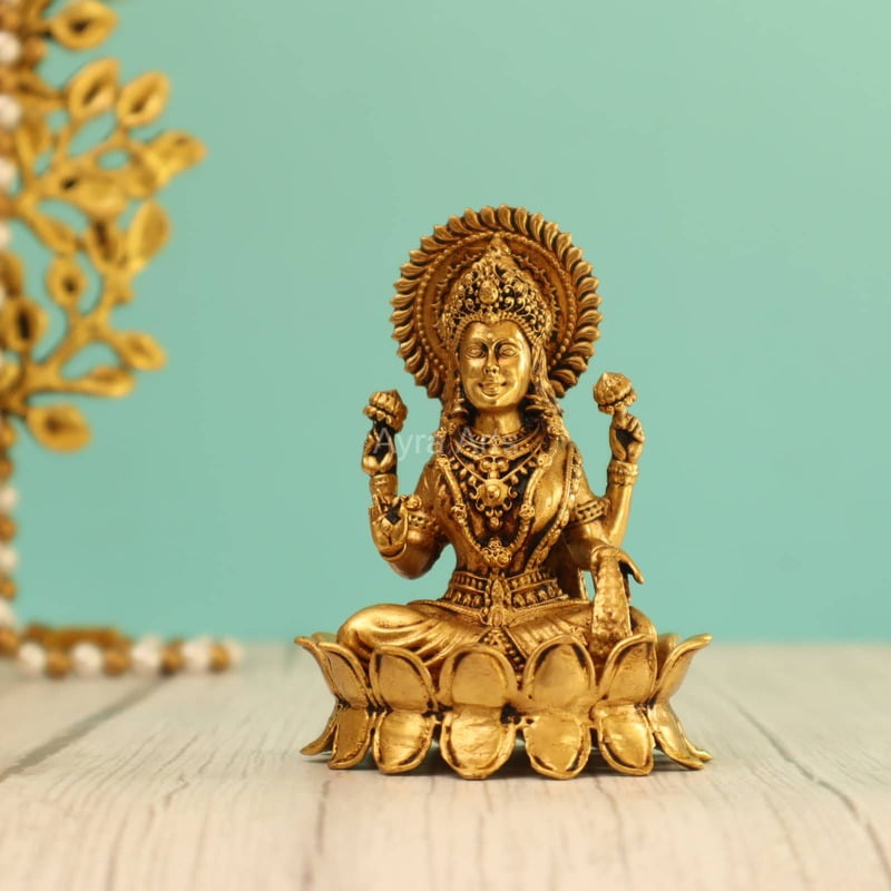 Premium Light Weight Lakshmi Devi Idol 3.8 Inch