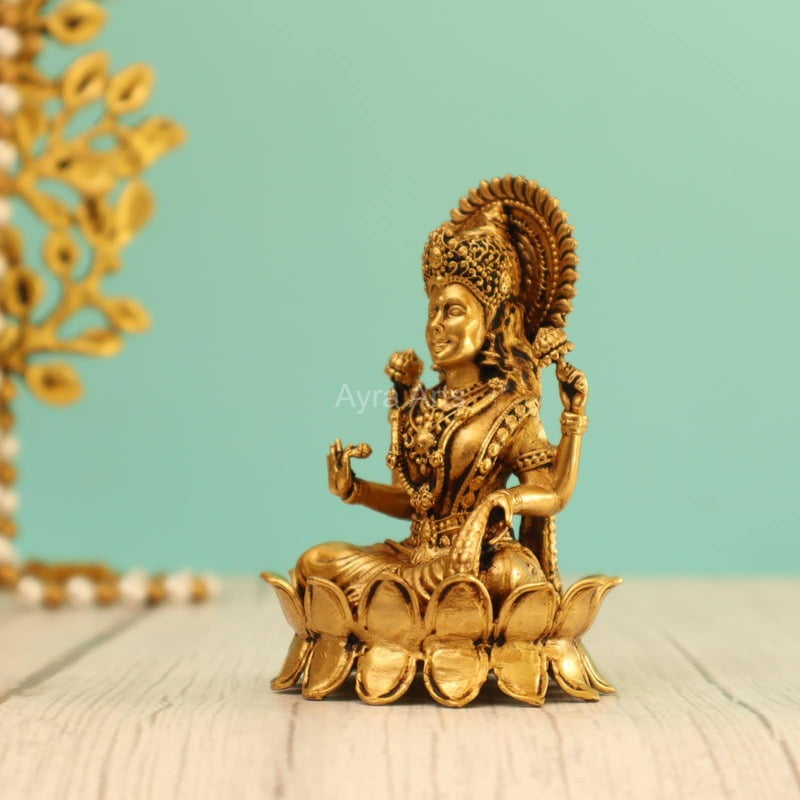 Premium Light Weight Lakshmi Devi Idol 3.8 Inch