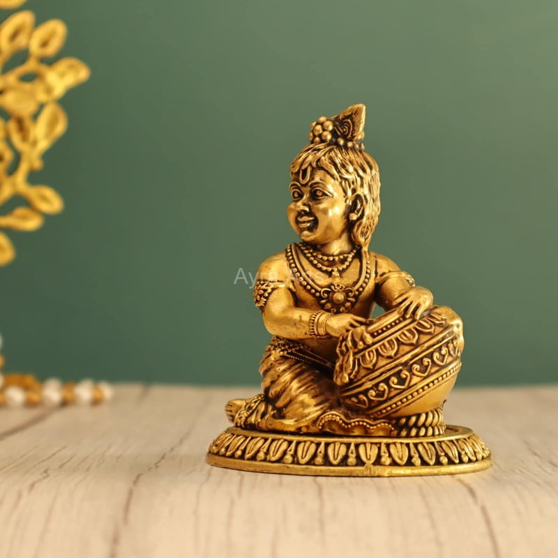 Premium Loght Weight Krishna 4 Inch Height