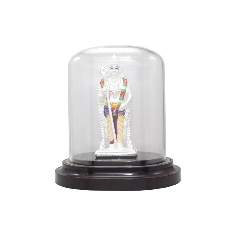 999 Pure Silver Murugan Idol