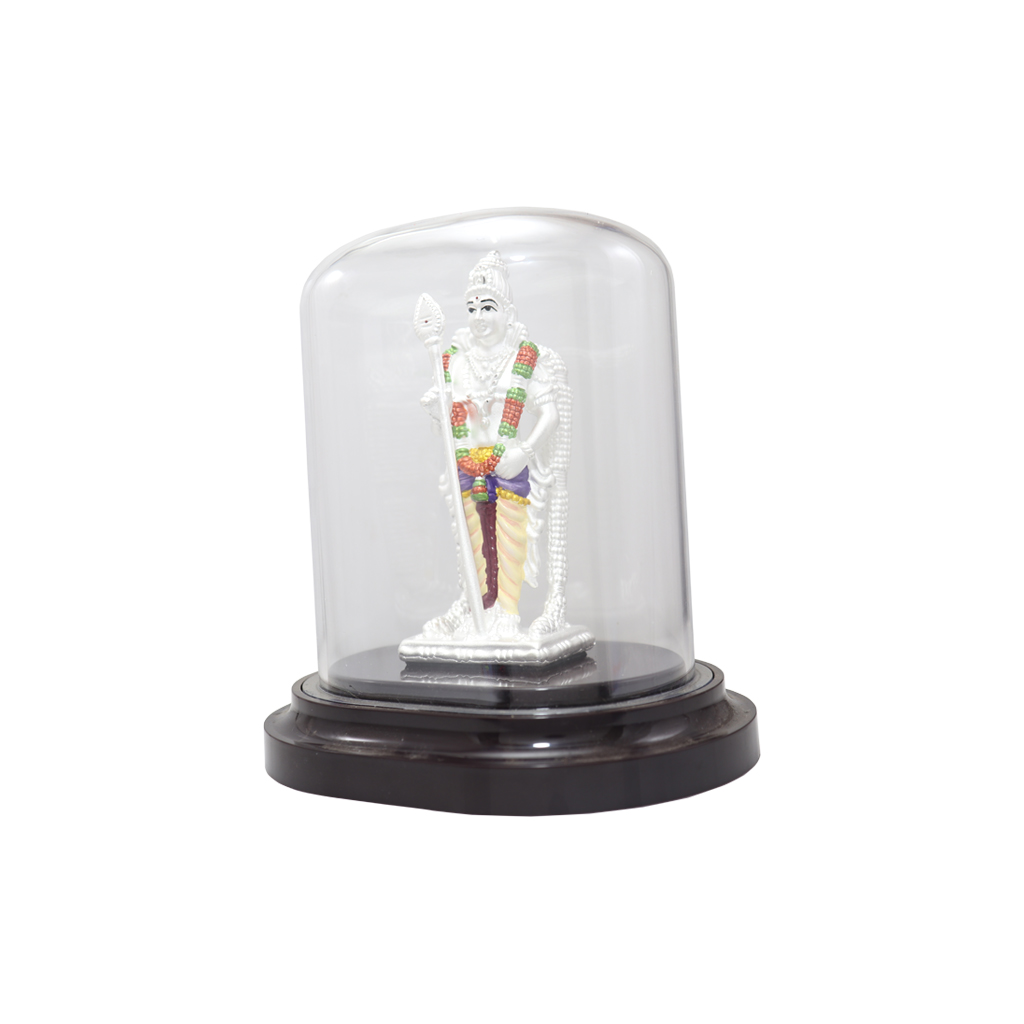 999 Pure Silver Murugan Idol