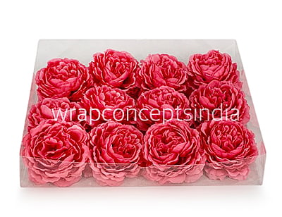 Ornate Peony- Bright Pink