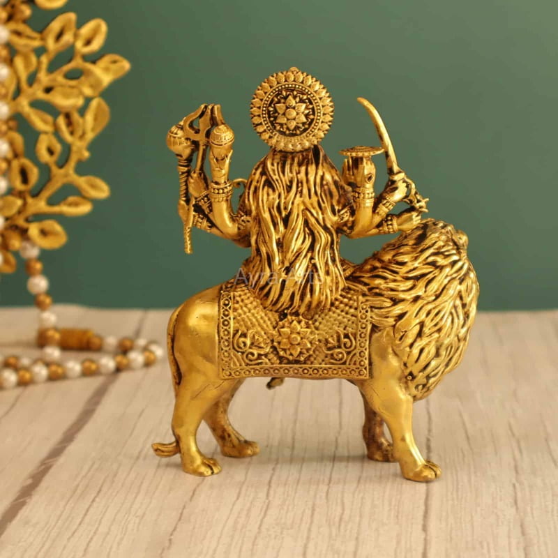 Premium Light Weight Durga Devi Idol 6 Inch Height