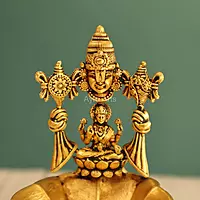Premium Light Weight Lakshmi Bajali Diya - 5 Inch Height
