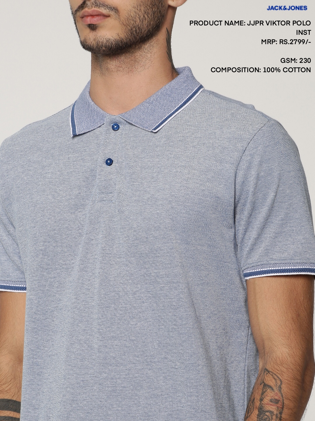 Jack & Jones Victor Polo T- Shirt Multicolor