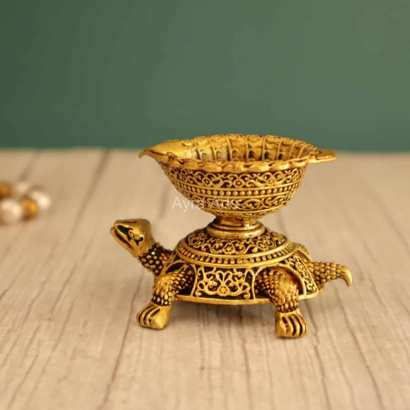 Premium Light Weight Tortoise Diya
