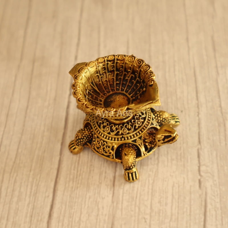 Premium Light Weight Tortoise Diya