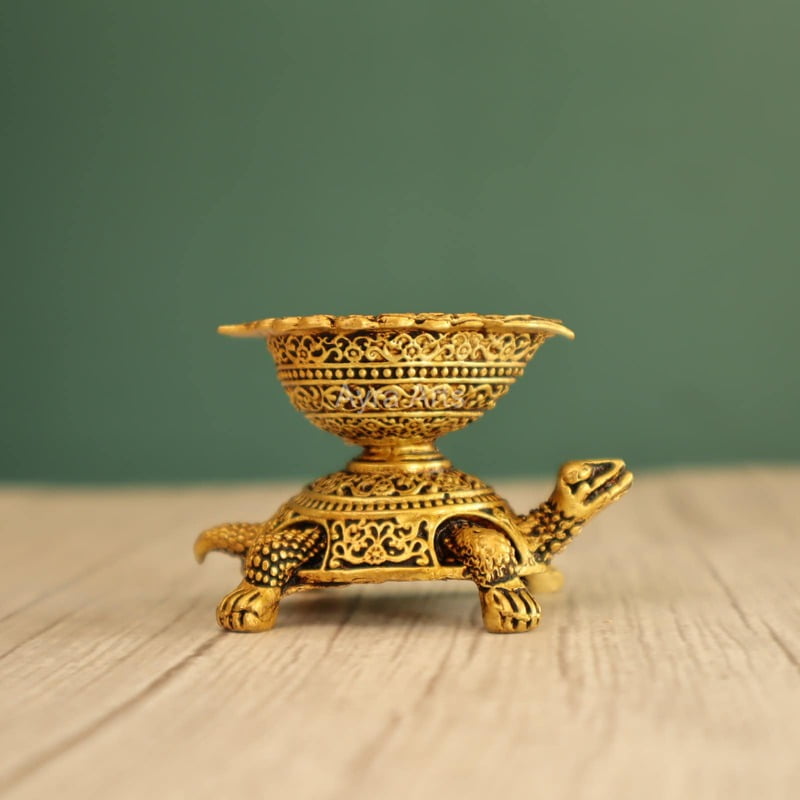 Premium Light Weight Tortoise Diya