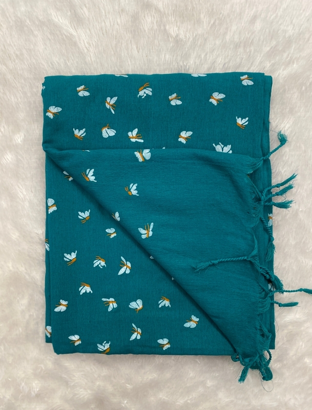 Veeksha - Handloom Cotton Sarees (Butterflies) SWS100