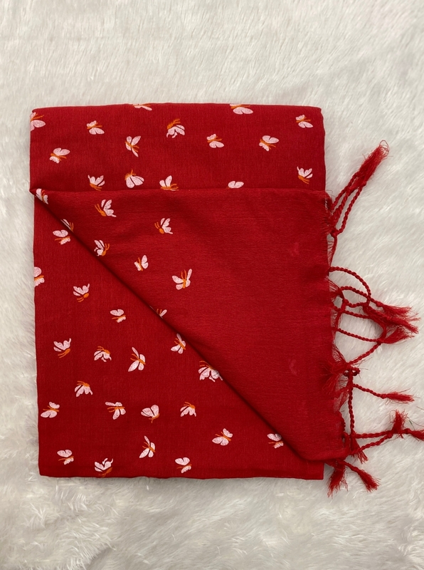 Veeksha - Handloom Cotton Sarees (Butterflies) SWS101