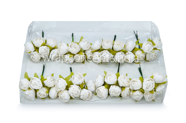 White Close Peony