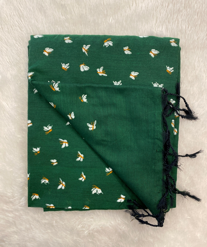 Veeksha - Handloom Cotton Sarees (Butterflies) SWS101