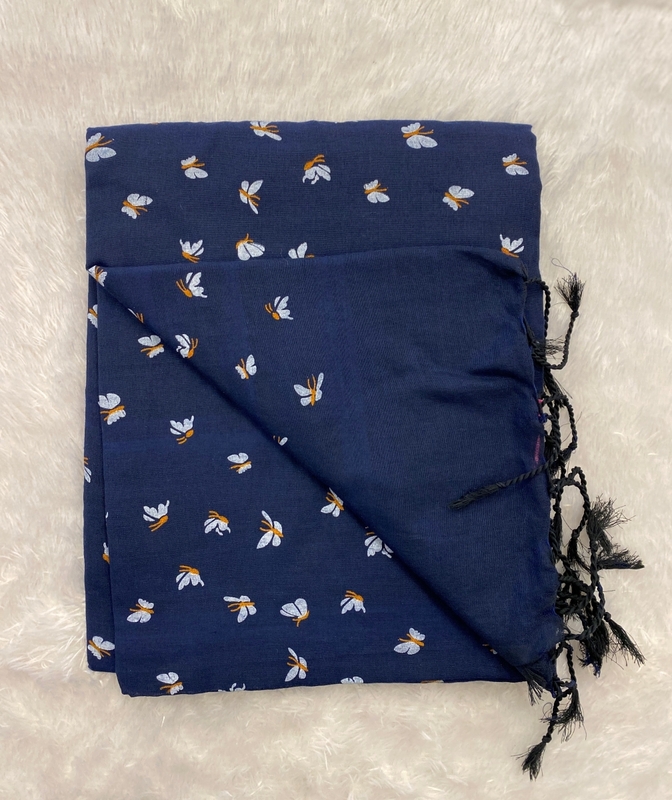 Veeksha - Handloom Cotton Sarees (Butterflies) SWS100
