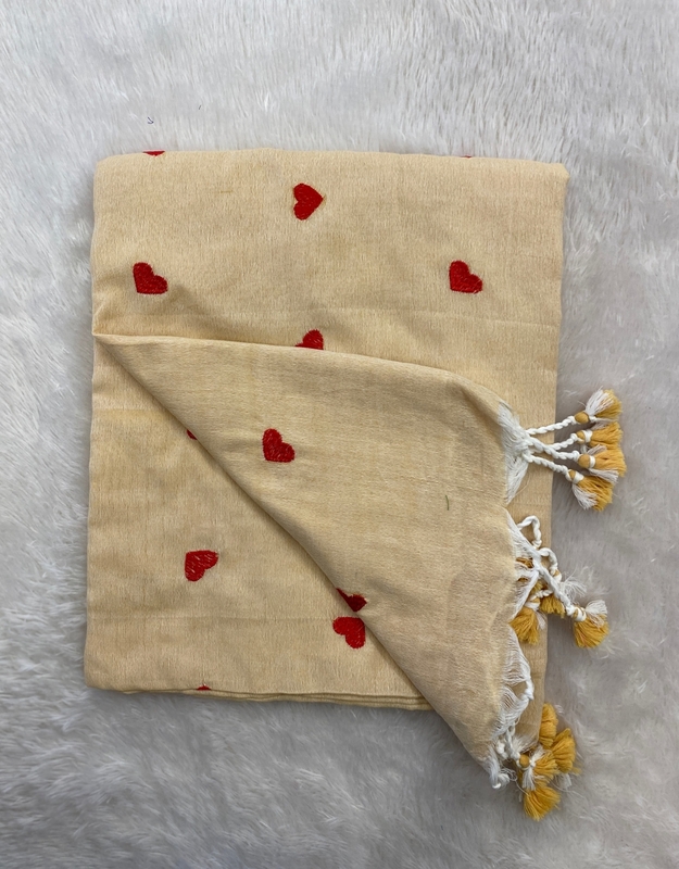 Veeksha - Handloom Cotton Sarees (Heart) SWS119