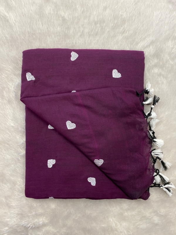 Veeksha - Handloom Cotton Sarees (Heart) SWS119