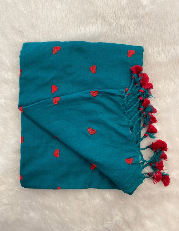 Veeksha - Handloom Cotton Sarees (Heart) SWS119