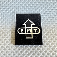 Replacement Metal Logo for EMT - ML-EMT-01 Replacement Metal Logo for EMT - ML-EMT-01