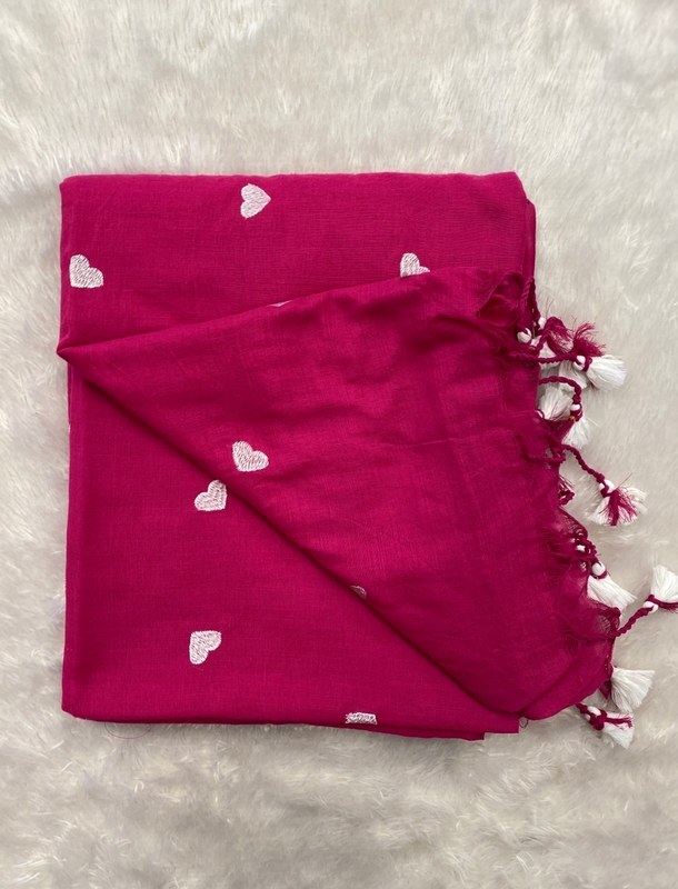 Veeksha - Handloom Cotton Sarees (Heart) SWS118