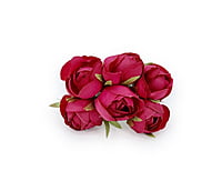 Small Close Peony - Fuchsia Pink