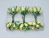 Lemon Tulip Buds on Stick