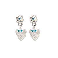 Silver Earrings OR Thottu for kids